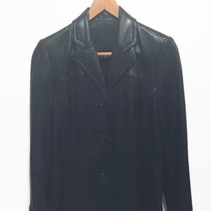 Avanti New York Brown Leather Jacket